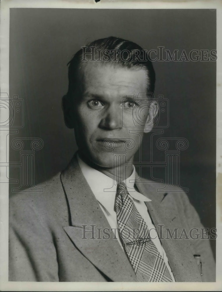 1934 Press Photo John X. Fabec - Historic Images