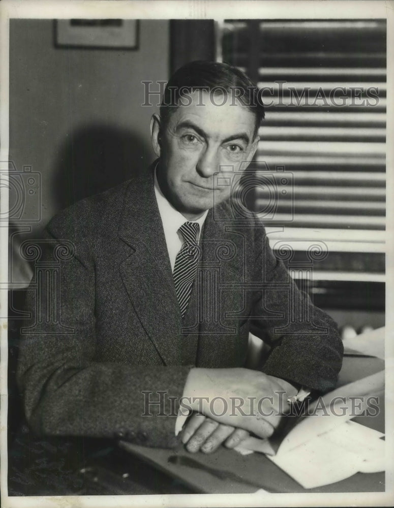 1931 Press Photo Ashman Brown New Presidential Secretary - nec37698 - Historic Images