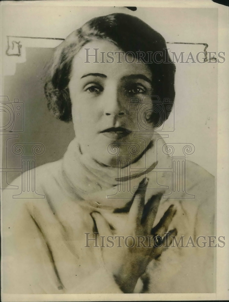 1926 Press Photo Elizabeth Frances DuPont of Fairville, Del. - Historic Images
