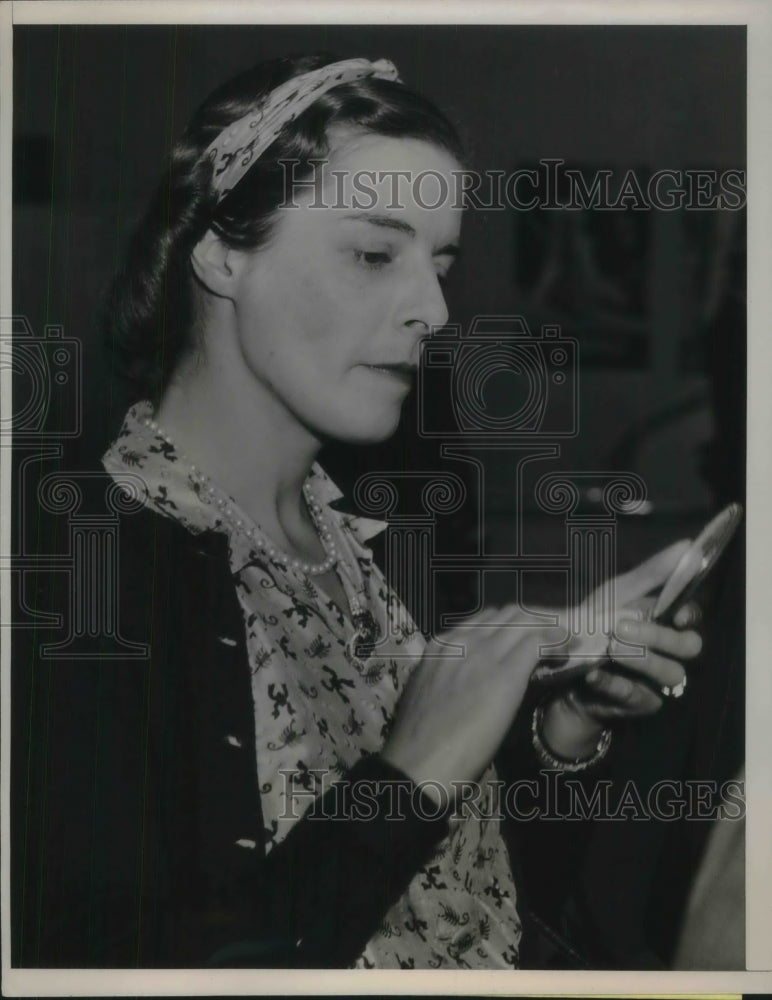 1941 Press Photo Countess Anne Dorothy Fevergham Daughter of Lord Halifax - Historic Images