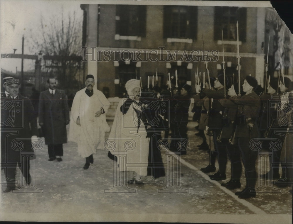 1939 Press Photo Nice France, Khalif Duelloul Algerian Leader - nec38286 - Historic Images