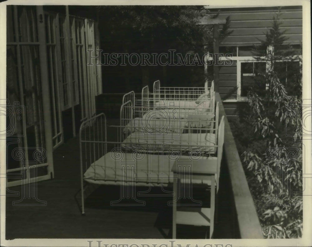 1923 Press Photo Dr Freytag Sun Sanatarium - Historic Images