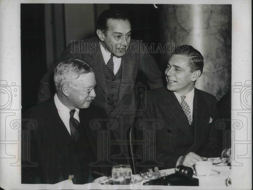 1935 Press Photo Foreign policy association discuss saar election - nec38390 - Historic Images