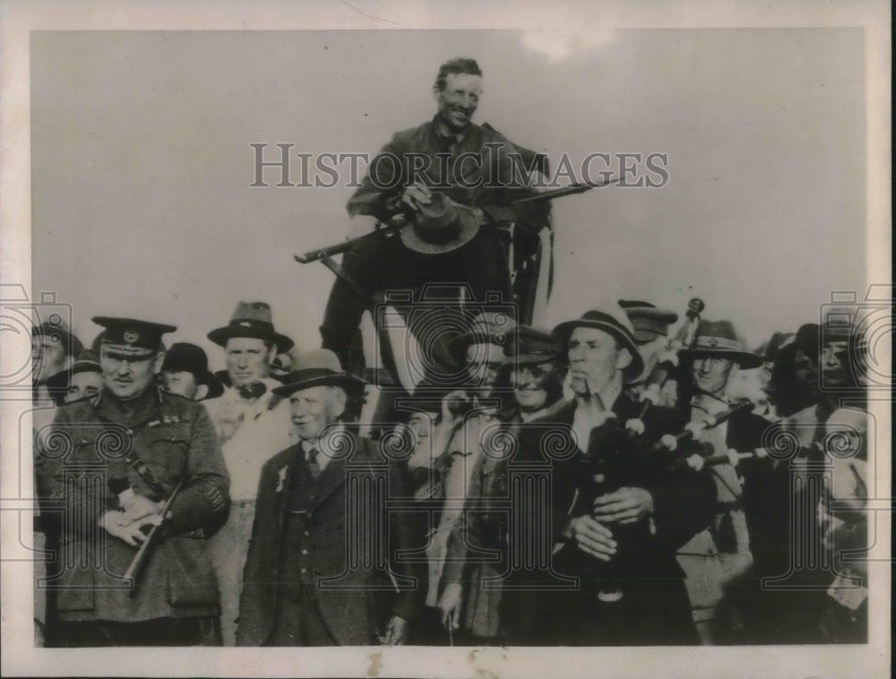 1922 Press Photo F.G Smith, champion rifle shot of Australia. - Historic Images