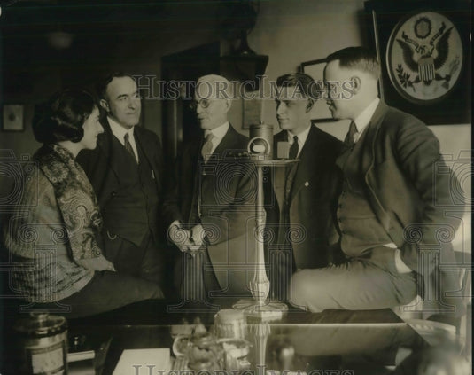 1923 Press Photo Horace F. Chatfield retires from Post Office after 50 years - Historic Images