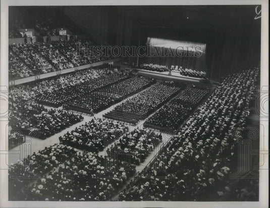1938 Press Photo 182nd commencement of University of Pennysylavania. - nec38552 - Historic Images