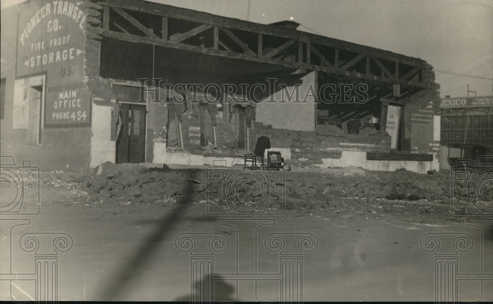 1927 Press Photo Earthquake - Historic Images