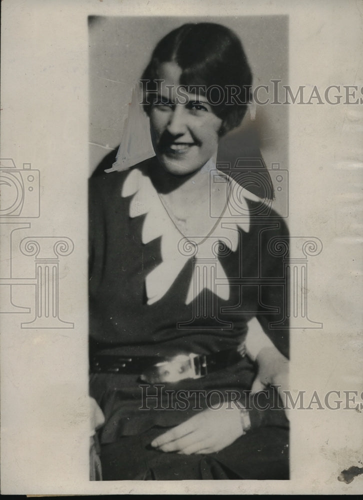 1932 Press Photo Patricia Maquire Girl Who Fell In A Coma At Her Home - Historic Images