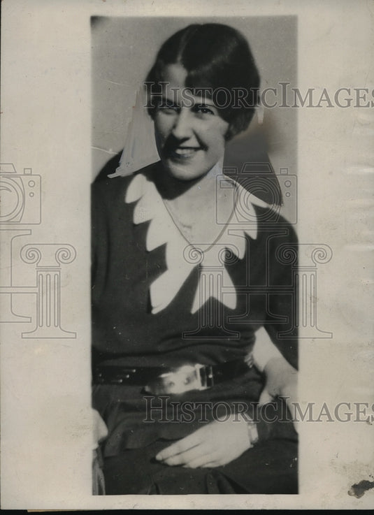 1932 Press Photo Patricia Maquire Girl Who Fell In A Coma At Her Home - Historic Images