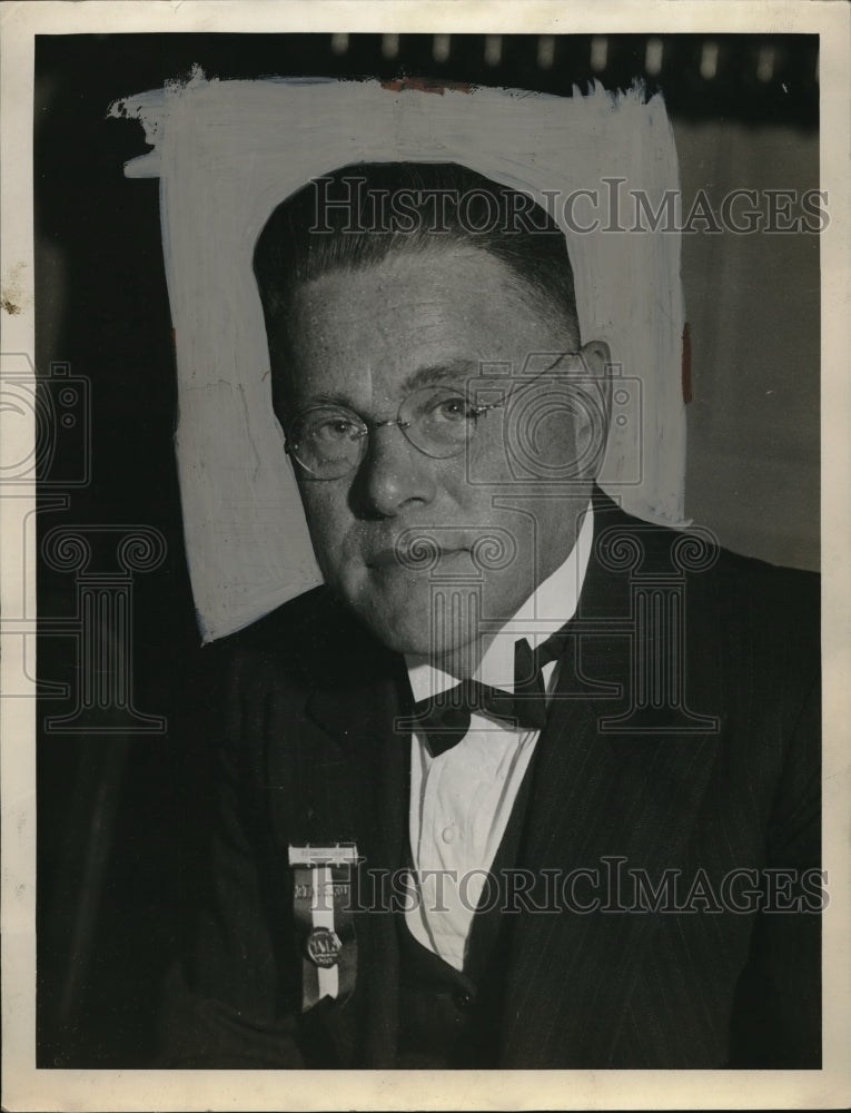 1934 Press Photo Rev. W. Joseph Schmidt Of Black Creek - Historic Images