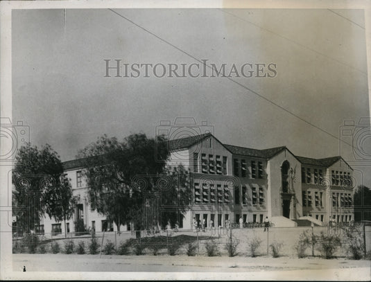 1934 School in Tucson, Arizona that June Robles attended - Historic Images
