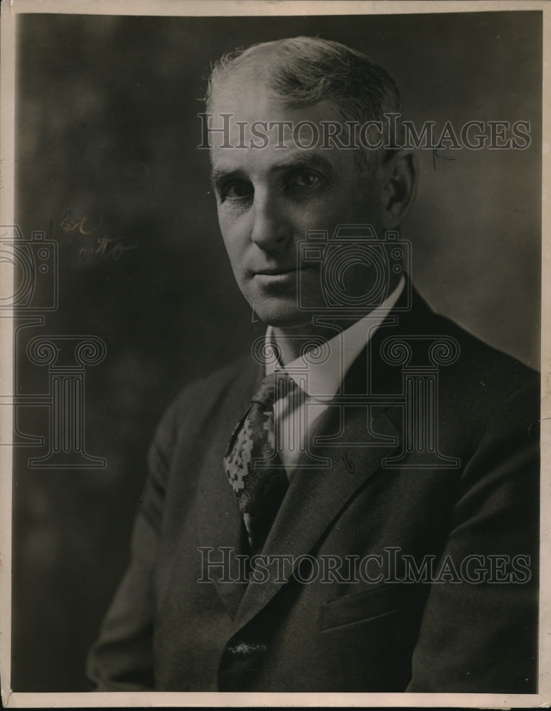 1919 Press Photo Ellsworth Z Russell specialist in Swine Husbandry, Bureau of - Historic Images
