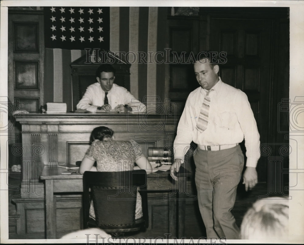 1939 Press Photo Kenneth Nosworthy testified in Potter D&#39;Orsay Palmers Death.-Historic Images