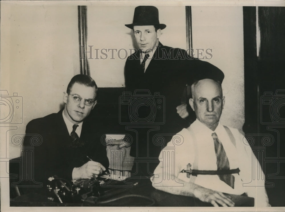 1937 Dr. S.O. Netherton serving sentence for murder of his wife-Historic Images