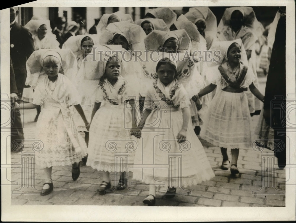 1930 Press Photo 50th anniversary of Wendisch Society of Book of Friends- Historic Images