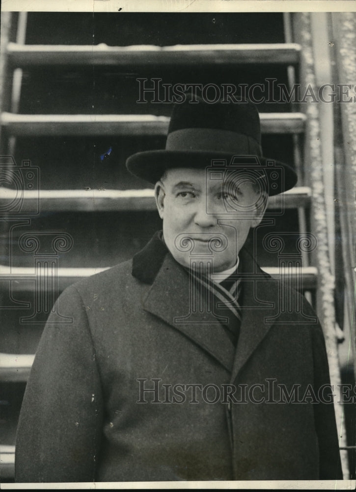 1928 Press Photo Cardinal Rouleau, recently made Pope. - Historic Images