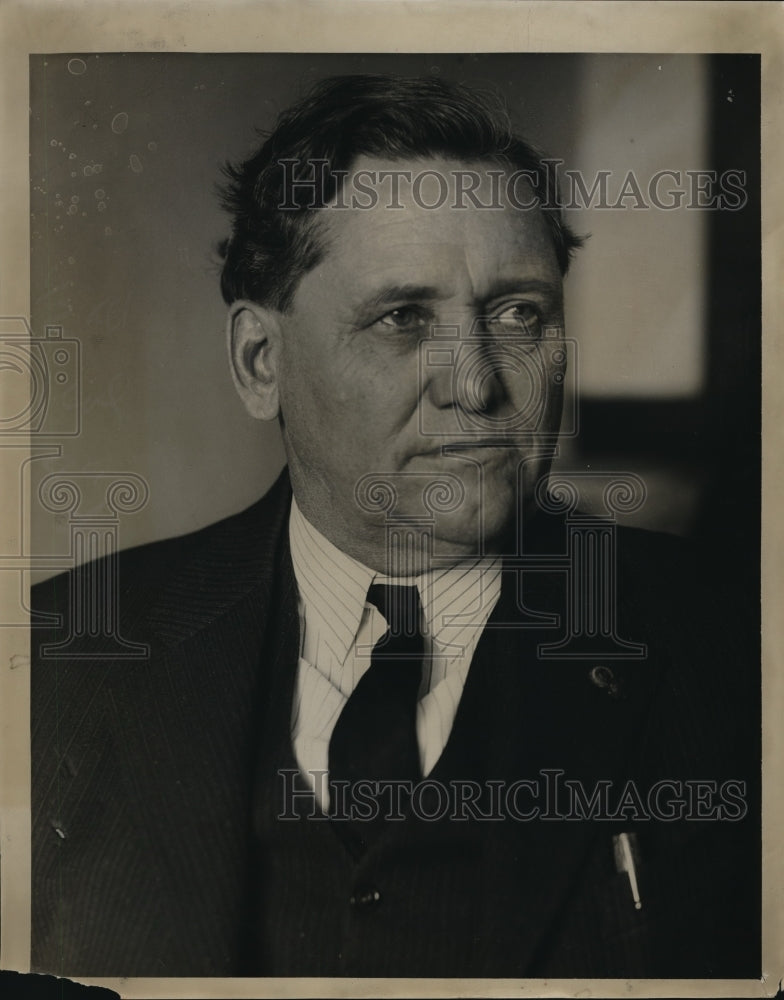 1931 Press Photo United States Senator Smith Brookhart Of Iowa - Historic Images