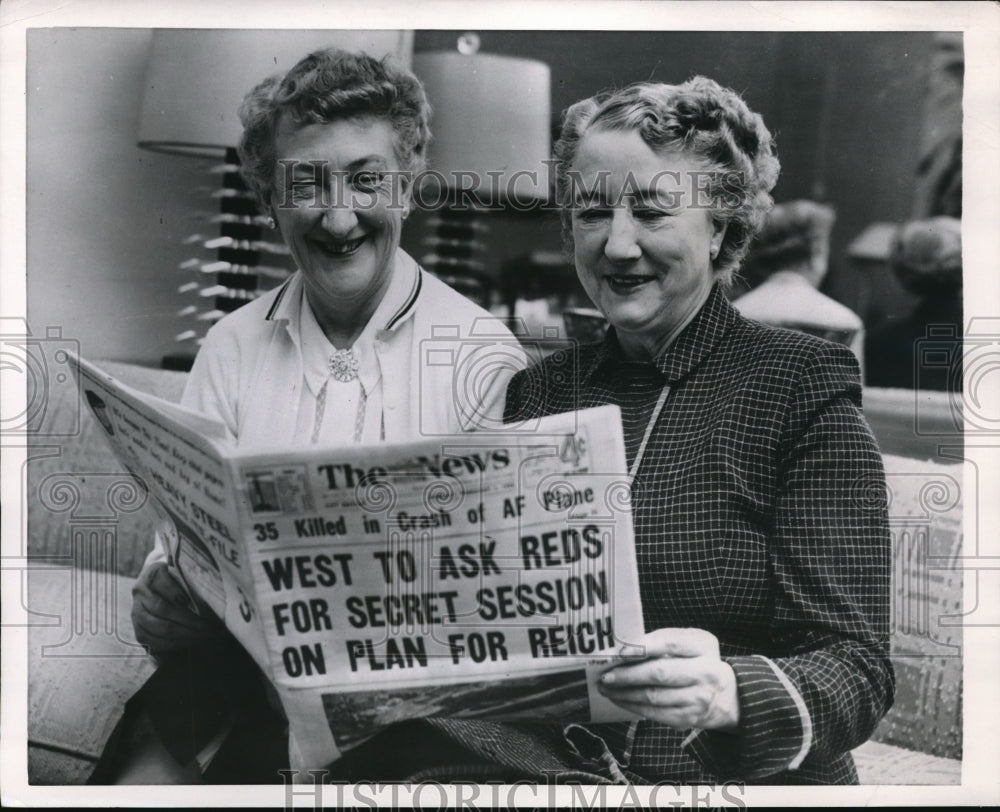 1954 Press Photo Wives of Republican members of the House of Represantatives - Historic Images