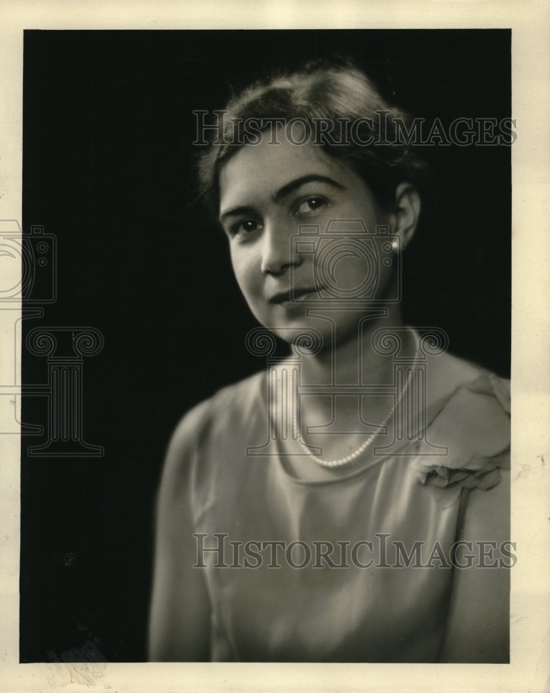 1929 Press Photo Virginia Sharp RyanmMaid of Honor at Queen Titania court - Historic Images