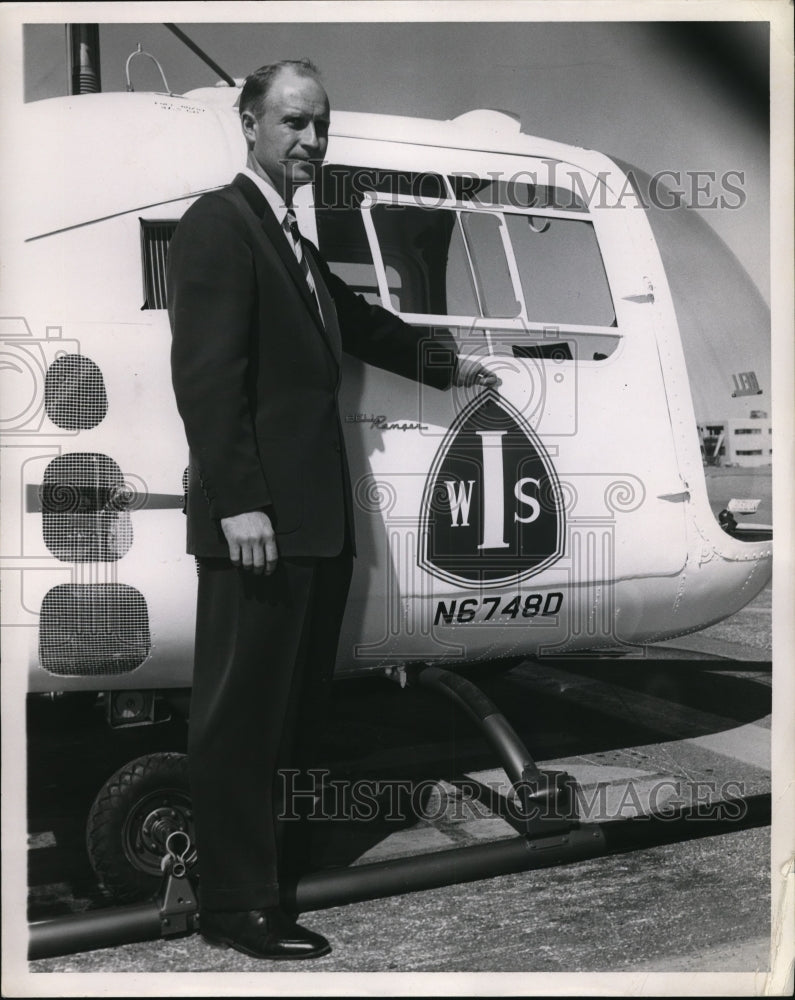 1959 Press Photo pilot Bob Roth - nec42266 - Historic Images