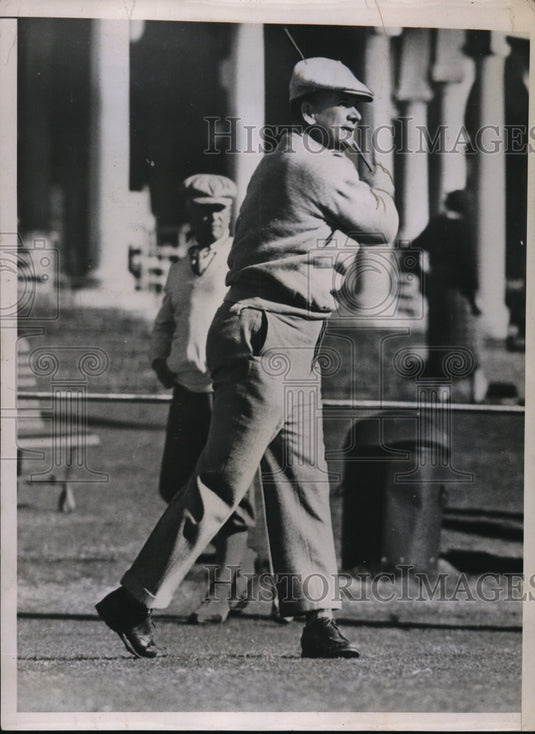 1935 Press Photo Judge Jeremiah Mahoney, pres of the Amateur Athletic Union - Historic Images