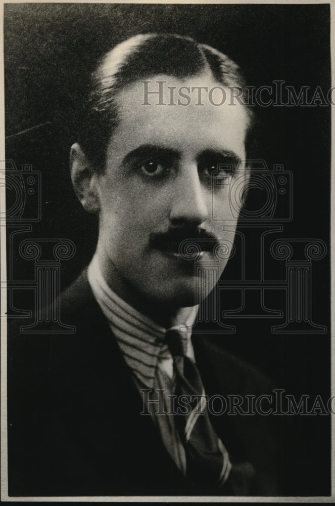 1926 Press Photo Marquis de Ruvigny who married Violet Pellay - Historic Images