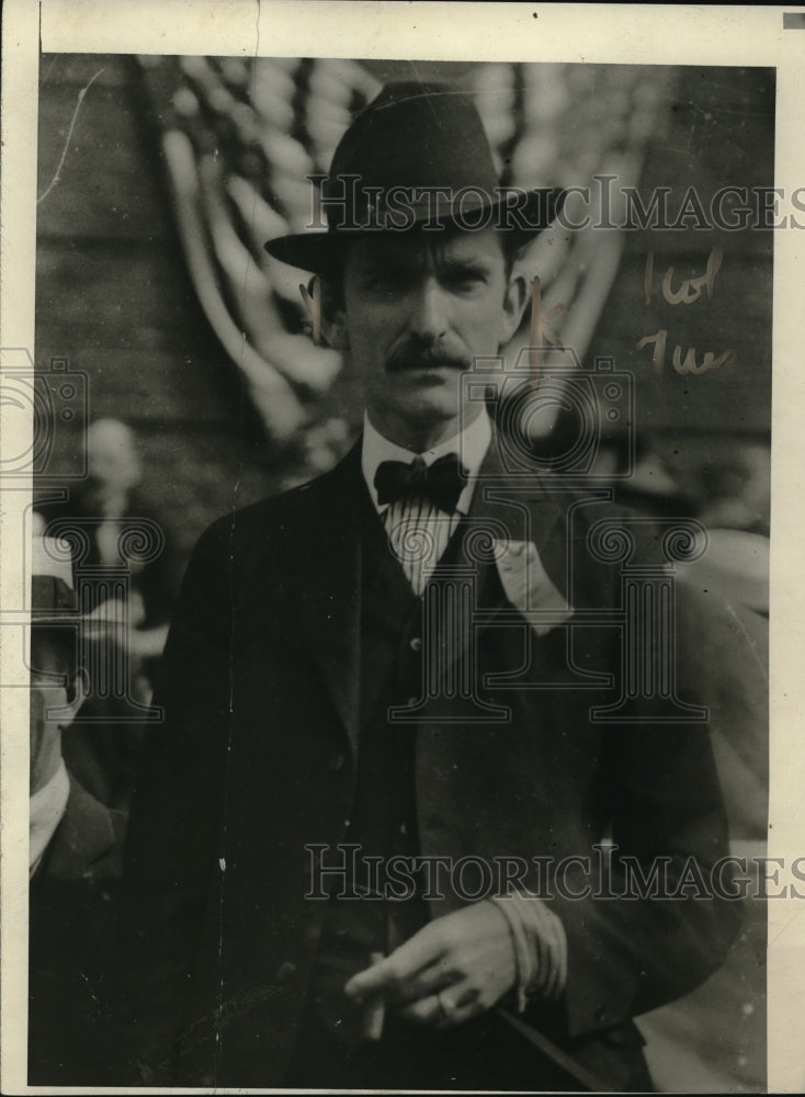 1919 Press Photo Prosecutor Edmond Gaskill handles case of death of Billy Dansey - Historic Images