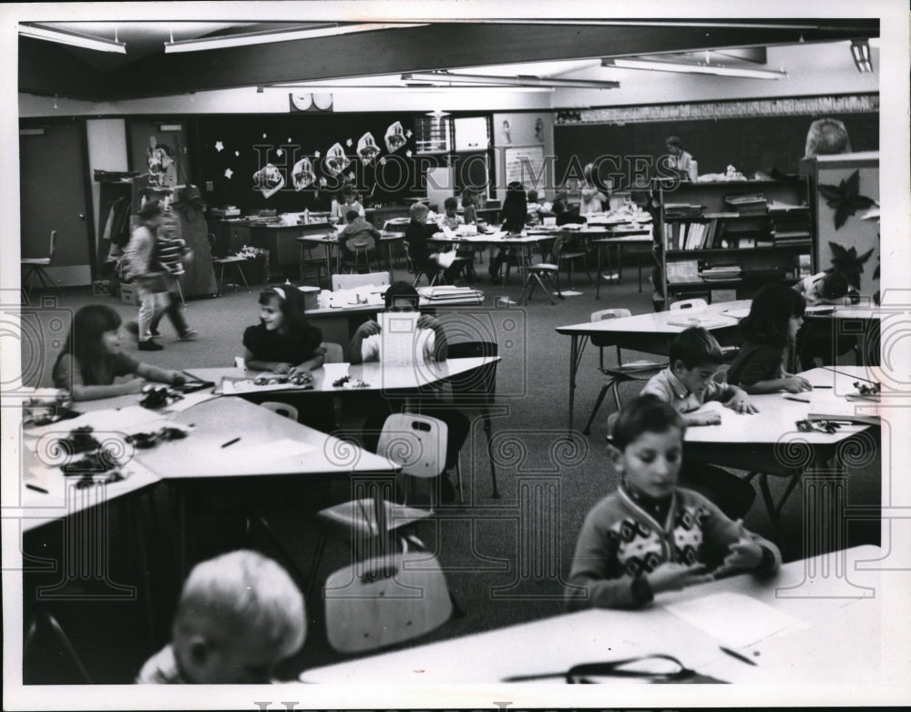 1967 Press Photo San Jose, Calif, Edewater Elementary school - Historic Images