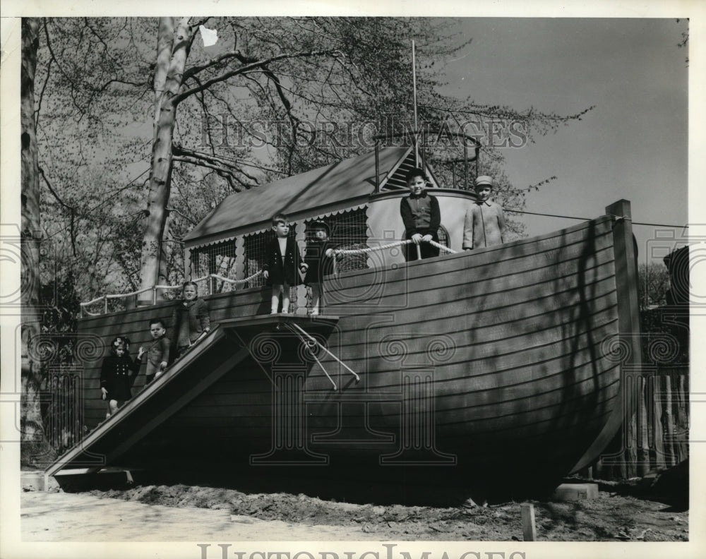 1941 Press Photo Noah&#39;s Ark at Children&#39;s Own Zoo at Bronx Park - Historic Images