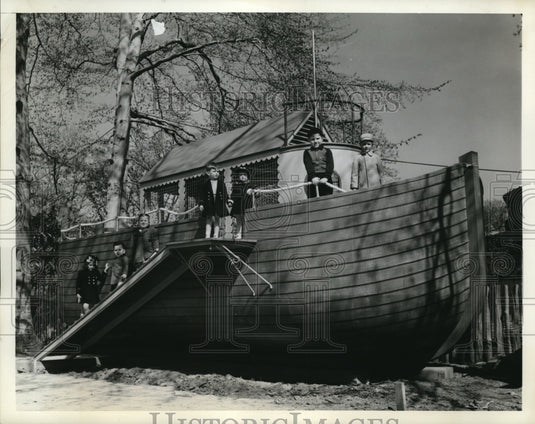 1941 Press Photo Noah's Ark at Children's Own Zoo at Bronx Park - Historic Images