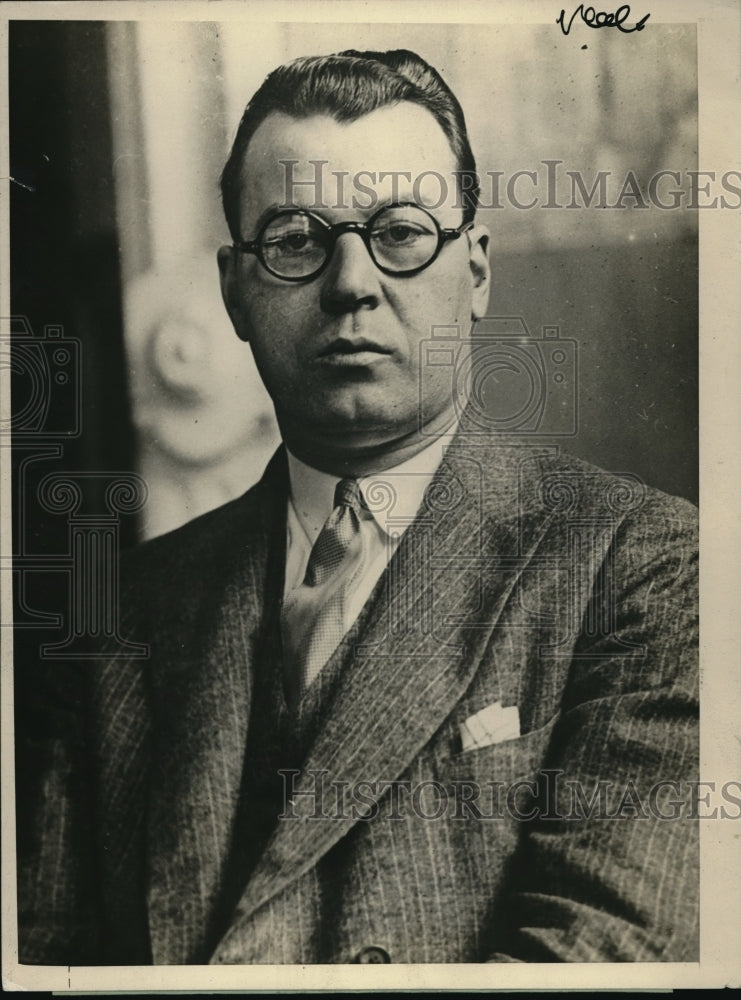 1925 Press Photo John Foster, New Director of Dry Forces in New York - Historic Images