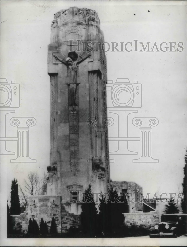 1933 Press Photo Shrine Of The Little Flower - nec44680-Historic Images