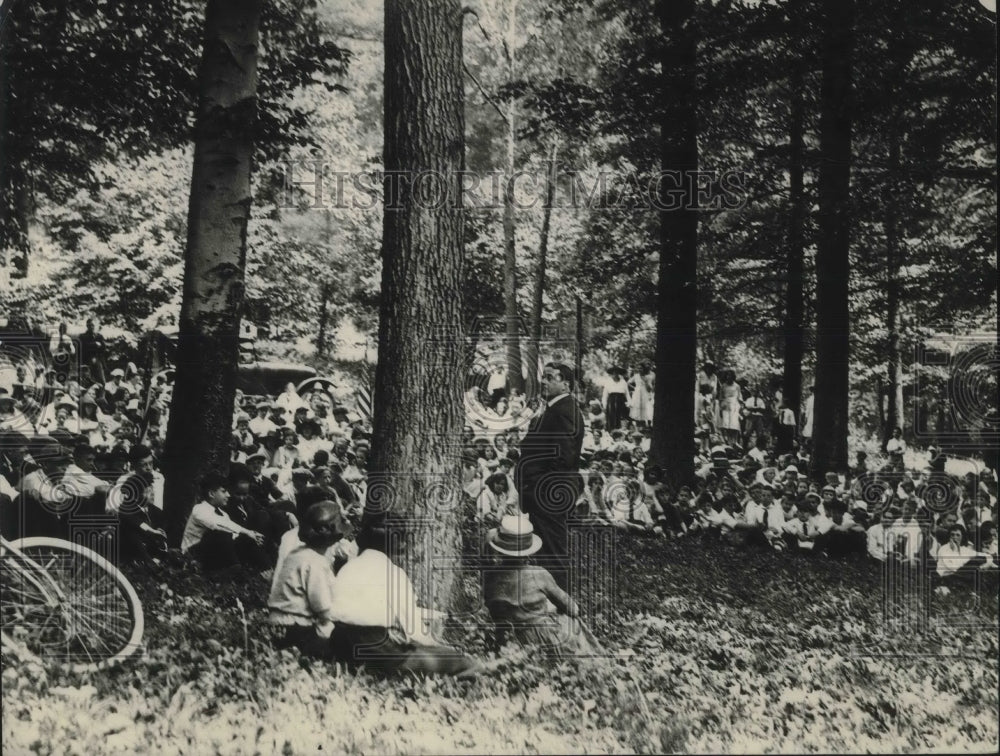 1921 Forest fire protection was held at Rock Creek Park DC - Historic Images