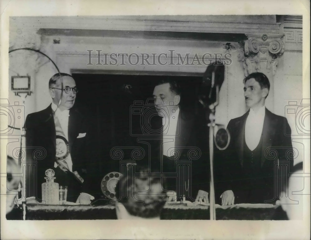 1934 Press Photo President of Columbia Alfonso Lopez - nec45042- Historic Images