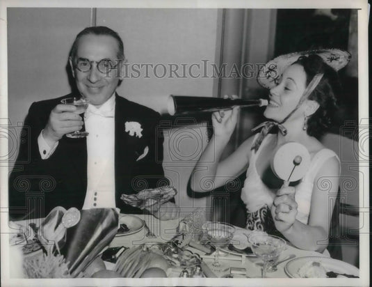 1940 Press Photo Dr Alfonso Lopez and Senora Emilio Toro - Historic Images