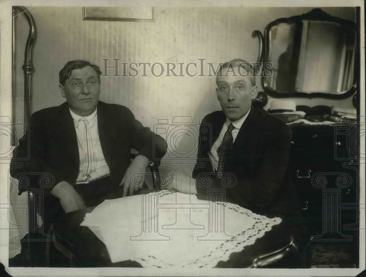 1918 Press Photo 2 leaders who are active in the Car Strike. - Historic Images