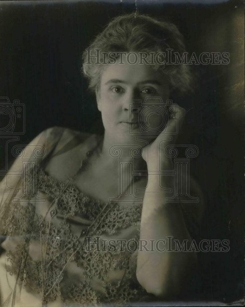 1920 Press Photo Mrs. Fiosseen Of Minnesota Socialite And Republican Delegate - Historic Images