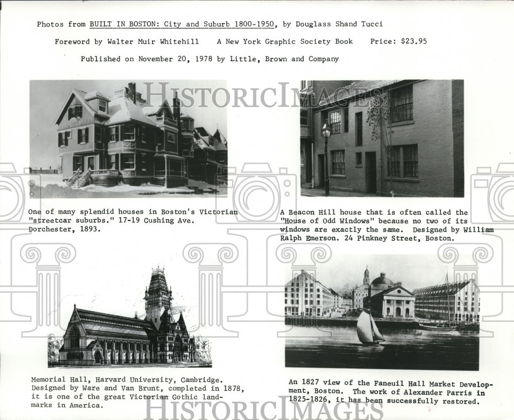 Press Photo Different Photos in Boston by Douglas Shand Tucci. - Historic Images