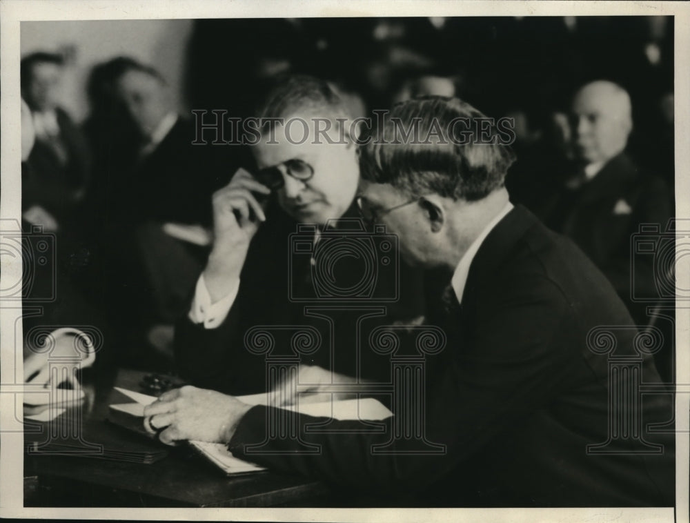 1930 Press Photo Boston police officer, George W. Patterson, admits negligent. - Historic Images