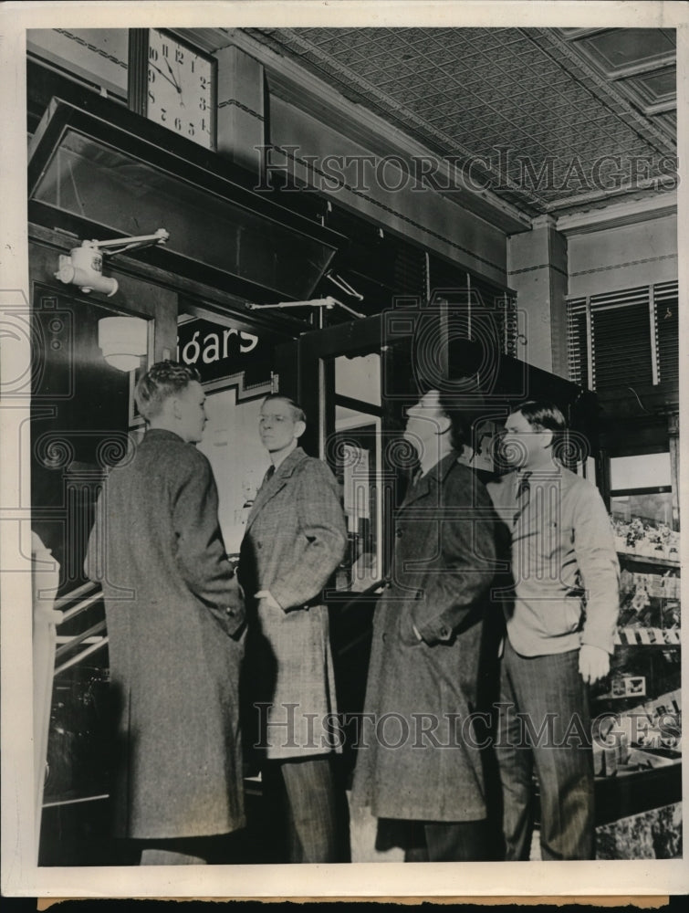 1939 Press Photo Kent University George Fleisher, Clyde Friar, Charles Clark, - Historic Images