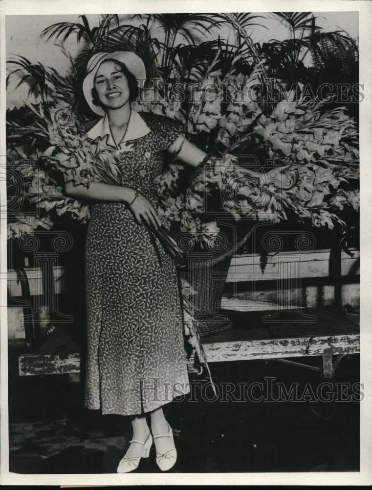 1932 Marie Drake Collegiate Olympic Hostess Southern California - Historic Images
