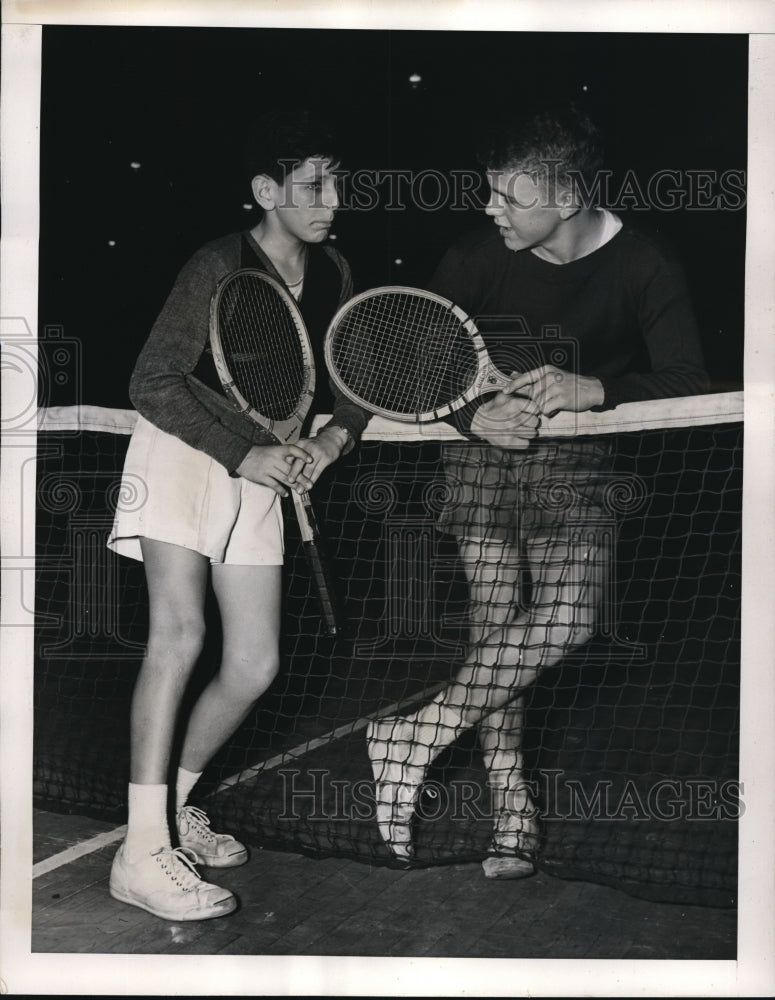 1940 Press Photo Jack Herch of Cleveland and Frank Wimmett of Alabama.-Historic Images