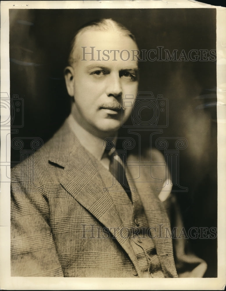 1935 Press Photo John A. Warner will utilize his police background. - Historic Images