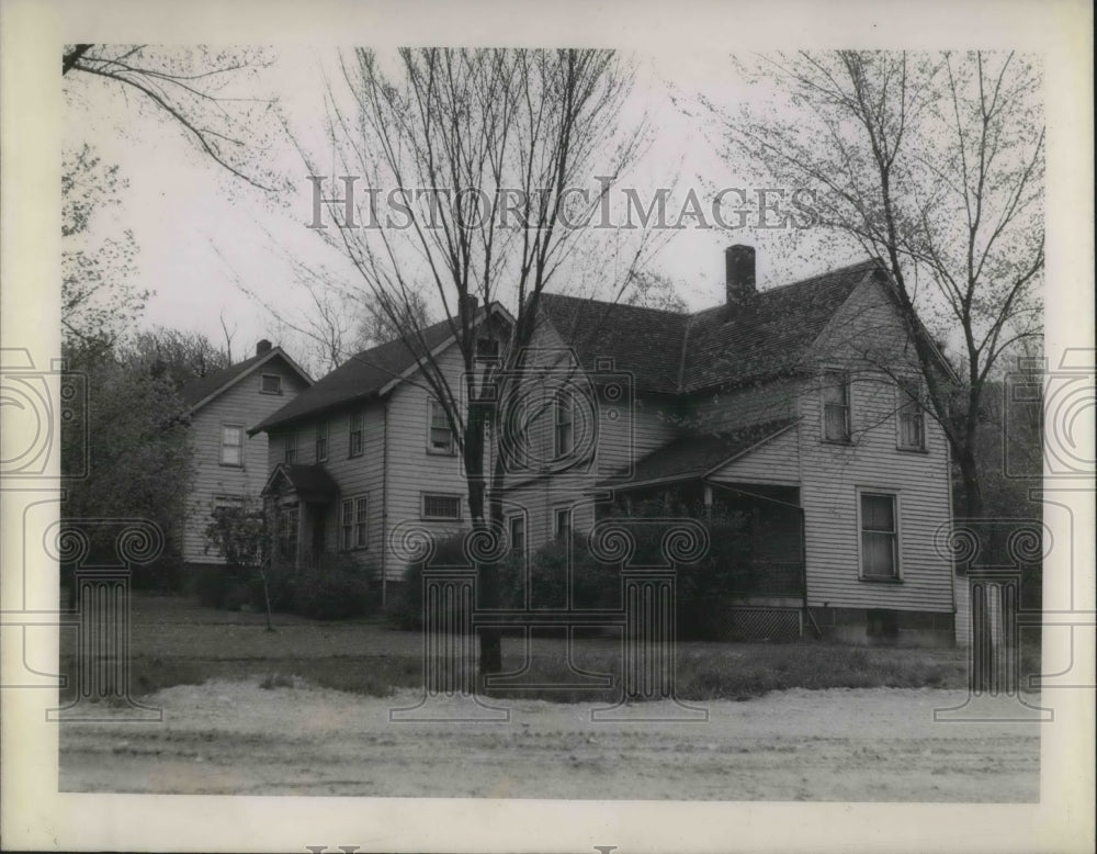 1943 Press Photo Metropolitan Park Board Plans to Removed Home for Park - Historic Images