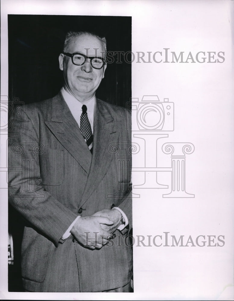 1955 Press Photo JA Thompson US Postal Inspector - Historic Images