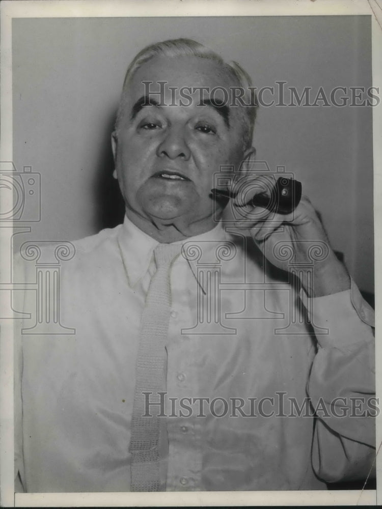 1935 Press Photo Senator George Norris Rep of Nebraska on 74th birthday - Historic Images