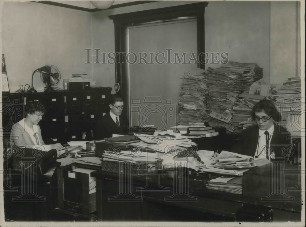 1924 Press Photo Republican publicity office - Historic Images