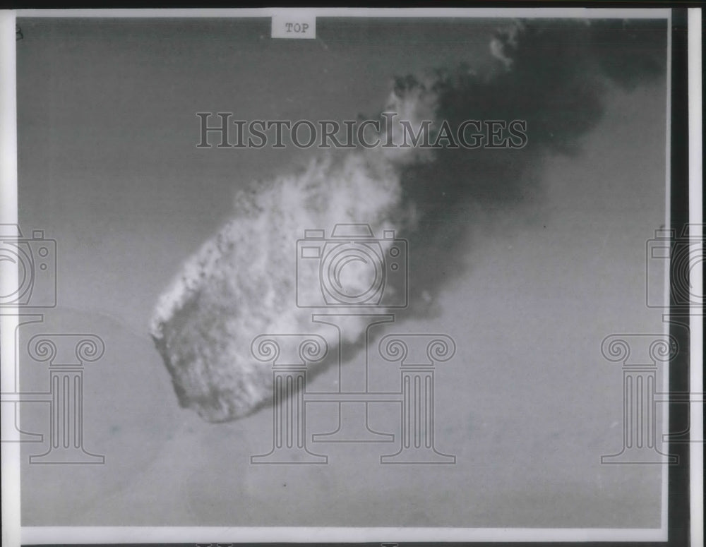 1954 Press Photo US Navy GCP wreck - Historic Images