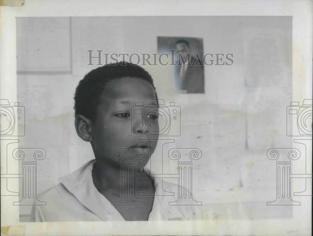 1970 Press Photo Phillip Coleman In Class At Wilson Point School - Historic Images