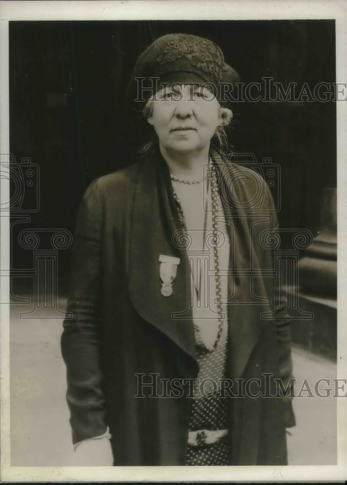 1930 Press Photo Mrs. William D. Rock President Of Legion Of Valour And Mother - Historic Images